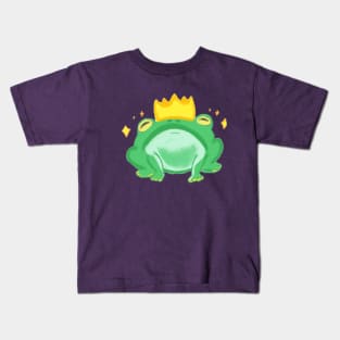 The Proud Frog King Kids T-Shirt